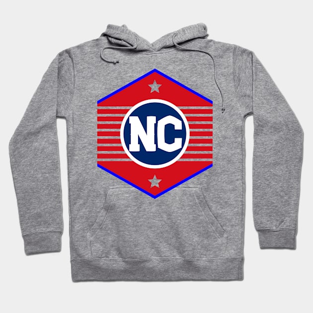 North Carolina Hoodie by colorsplash